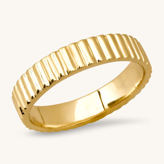 Sophia Ribbed Ring